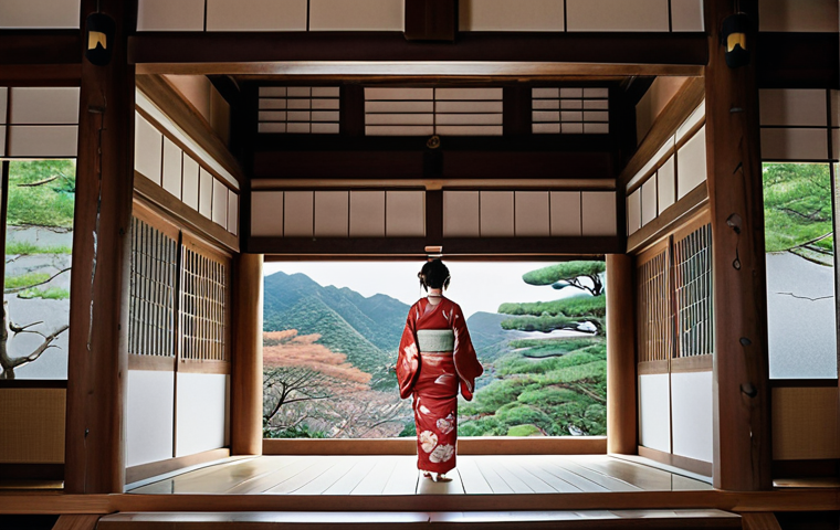 **

A curated photography portfolio, showcasing a consistent world view of "Japanese traditional beauty." The photographs include landscapes with temples, portraits of people in kimonos, and architectural details of historic buildings. The overall style is elegant and refined, emphasizing the timeless beauty of Japanese culture.

**