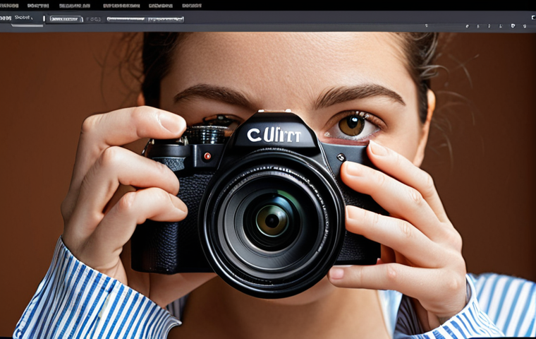 **A photographer confidently showcasing their work online**, highlighting a photography certification badge on their website, radiating professionalism and trustworthiness.