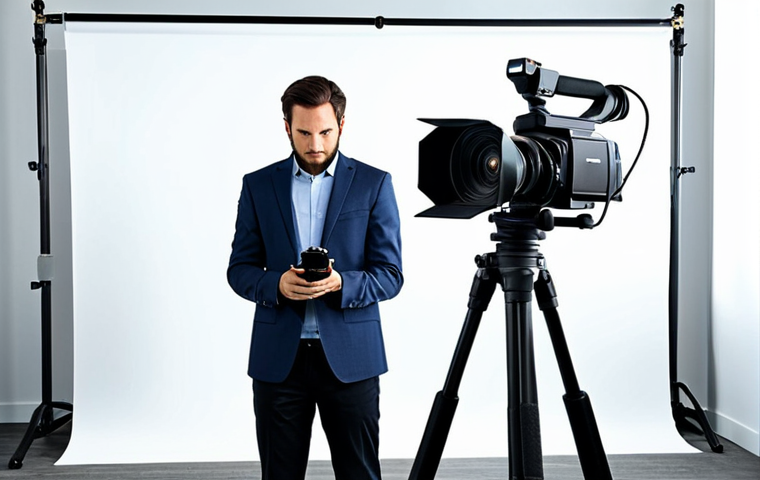 Corporate Photographer**

"A professional photographer, fully clothed in business casual attire, taking photos of a new product in a modern office setting. Appropriate content, safe for work, well-lit studio, perfect anatomy, natural proportions, professional photography, high quality, modest attire."

**