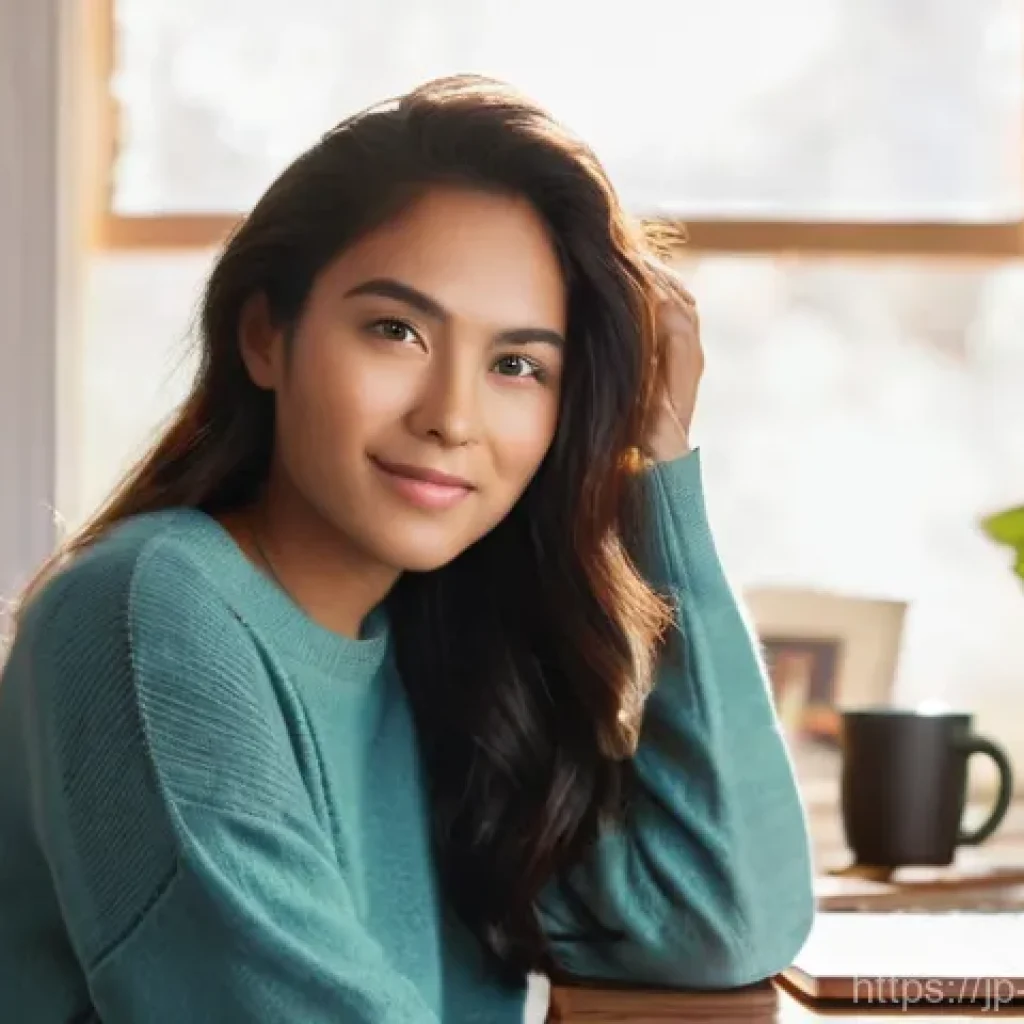 사진 자격증과 관련된 이직 사례 - **Prompt 1: The Dawn of a New Path**
    A young woman in her late 20s to early 30s, with a thoughtf...